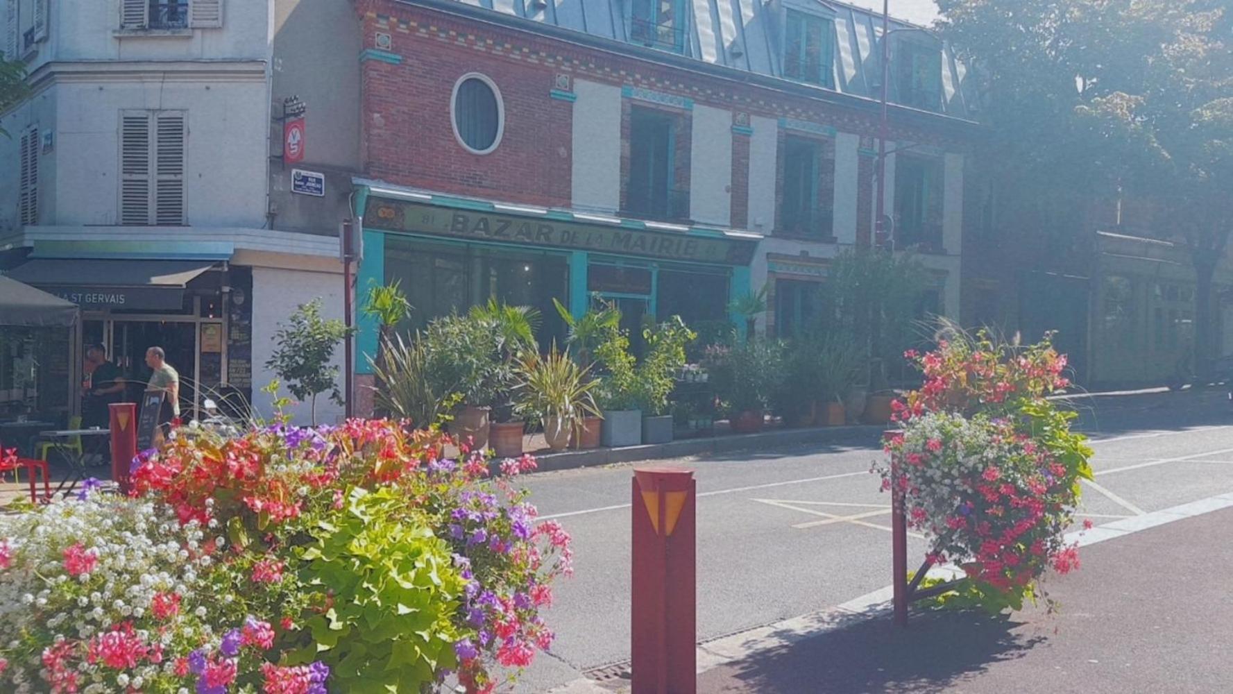 Loft Duplex A 2 Min De Paris - Parking Gratuit Daire Le Pré-Saint-Gervais Dış mekan fotoğraf