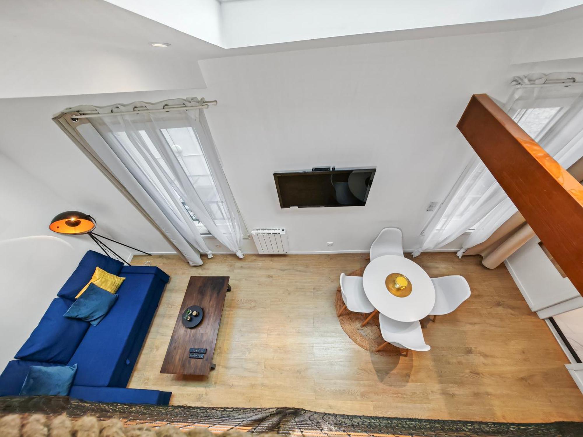 Loft Duplex A 2 Min De Paris - Parking Gratuit Daire Le Pré-Saint-Gervais Dış mekan fotoğraf