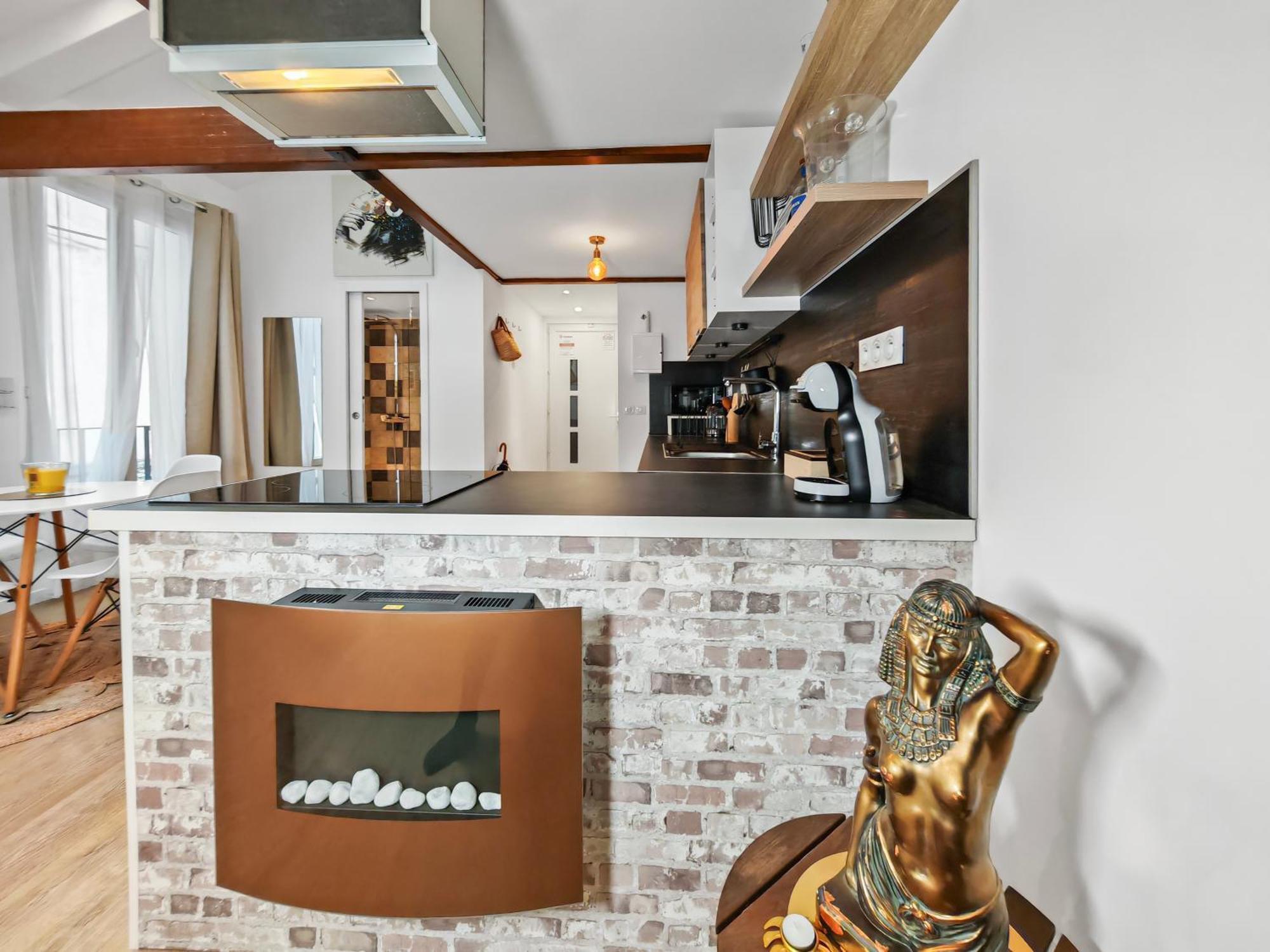 Loft Duplex A 2 Min De Paris - Parking Gratuit Daire Le Pré-Saint-Gervais Dış mekan fotoğraf